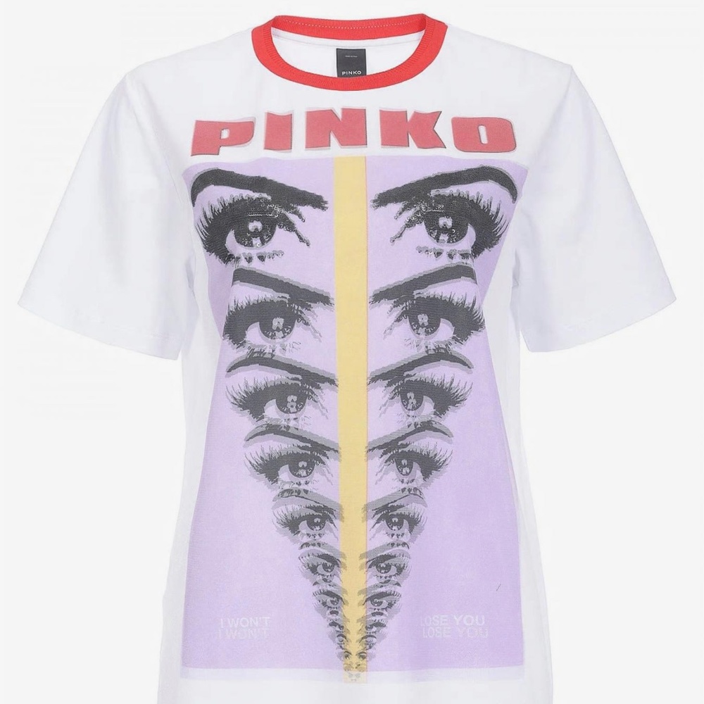 PINKO Ultra Pop T- Shirt (Small)